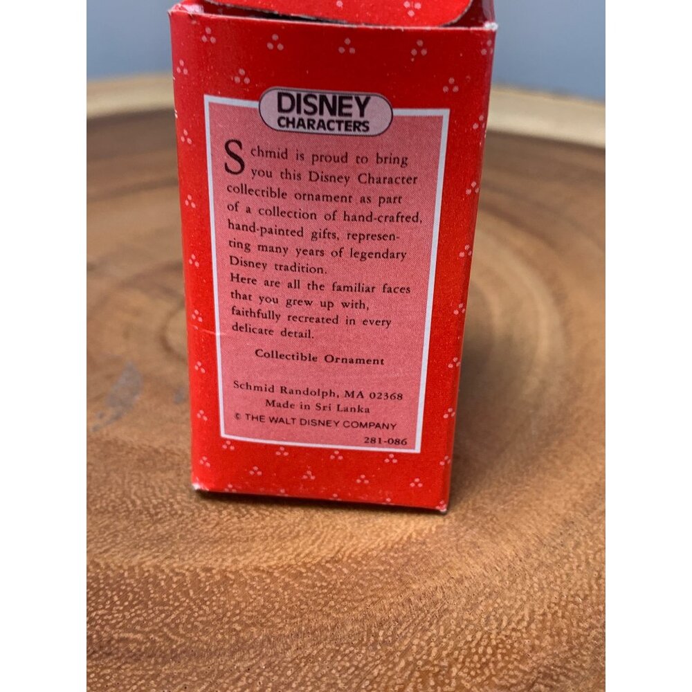 Donald Duck Disney Collectible Ornament By Schmid with Box 1980s - Picture 5 of 8